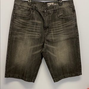 Sean John black jean shorts